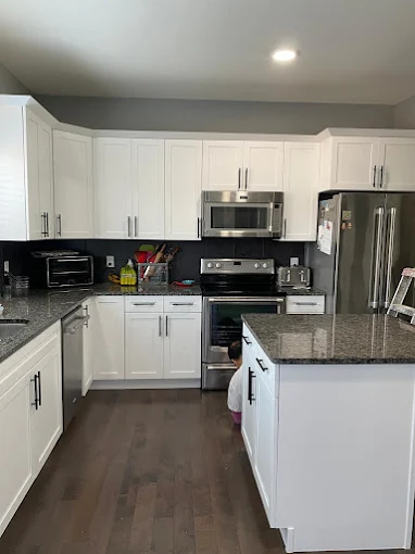 Cabinet Painting Project