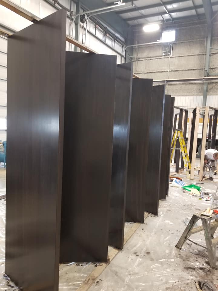 Interior Door Staining - Sherwood Park