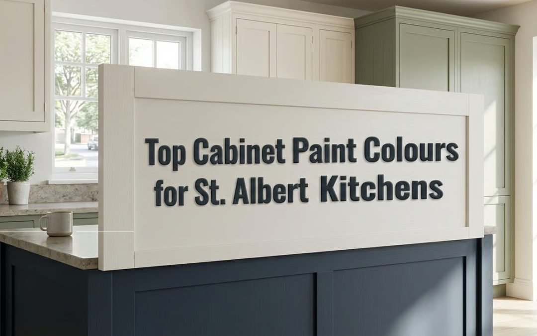 Top Cabinet Paint Colours for St. Albert Kitchens