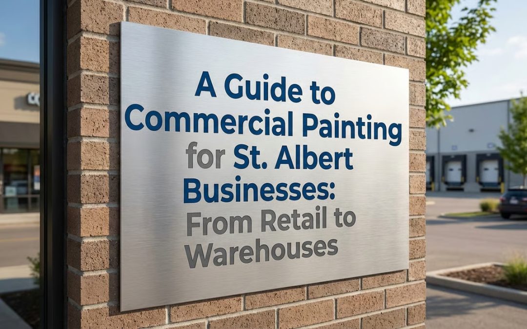 A Guide to Commercial Painting for St. Albert Businesses: From Retail to Warehouses