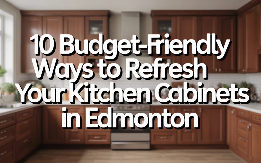 10 Budget-Friendly Ways to Refresh Your Kitchen Cabinets in Edmonton