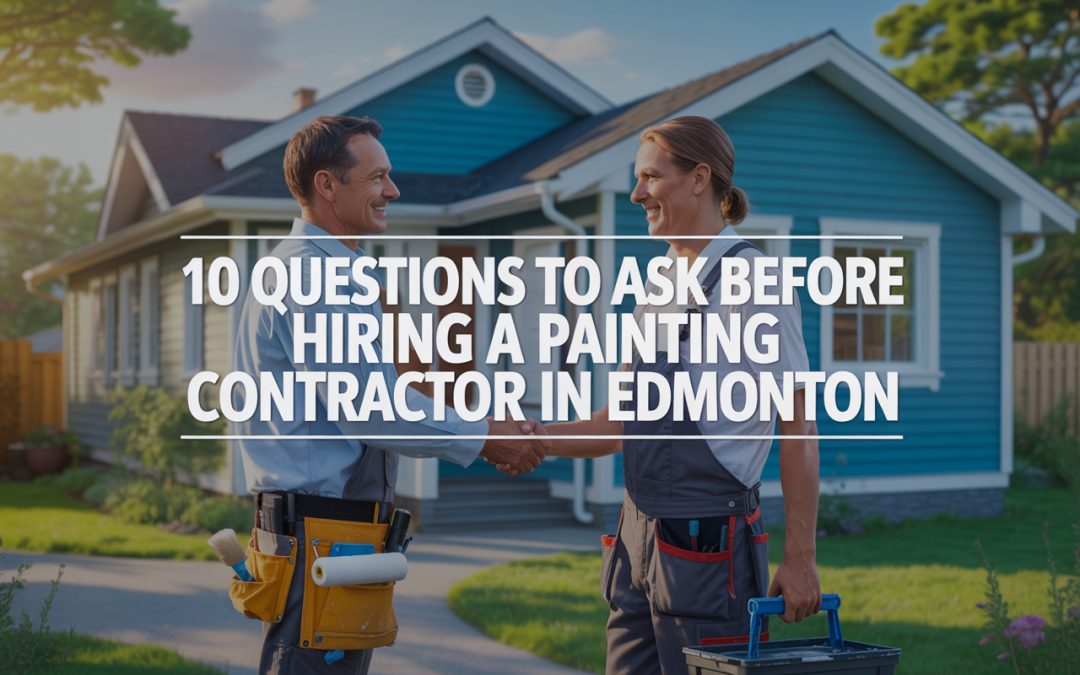 10 Questions to Ask Before Hiring a Painting Contractor in Edmonton