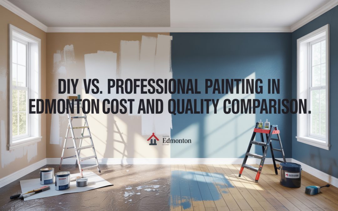 DIY vs. Professional Painting in Edmonton: Cost and Quality Comparison