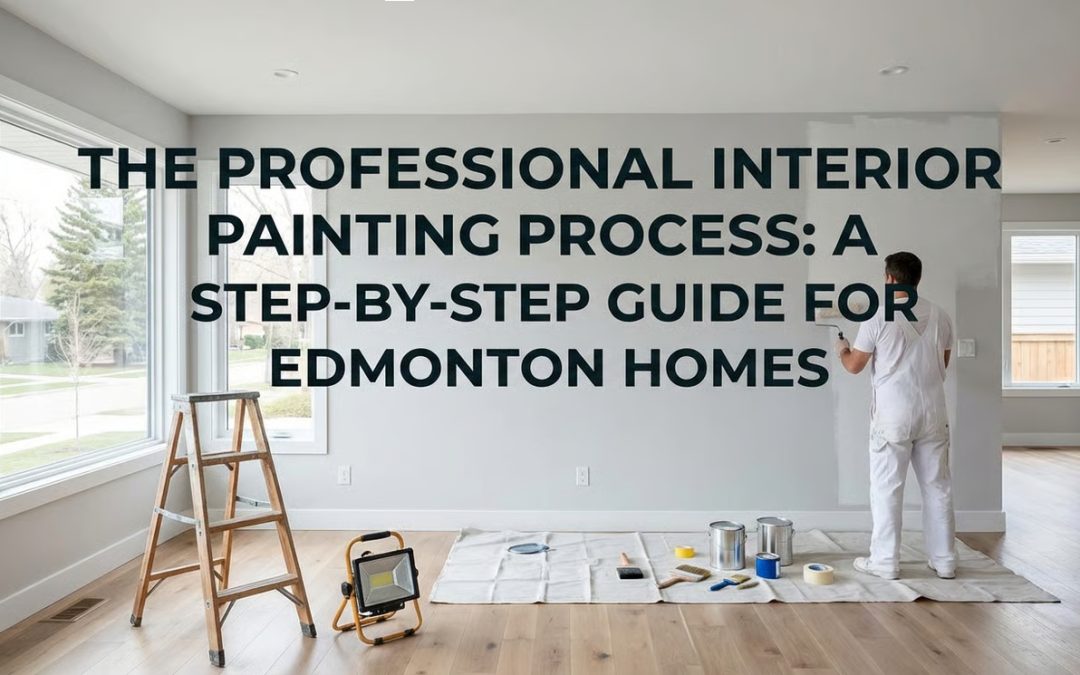 The Professional Interior Painting Process: A Step-by-Step Guide for Edmonton Homes
