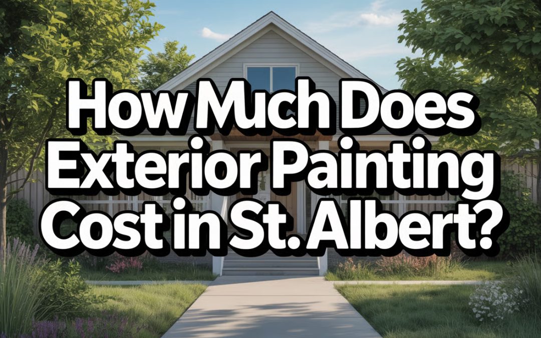 How Much Does Exterior Painting Cost in St. Albert?