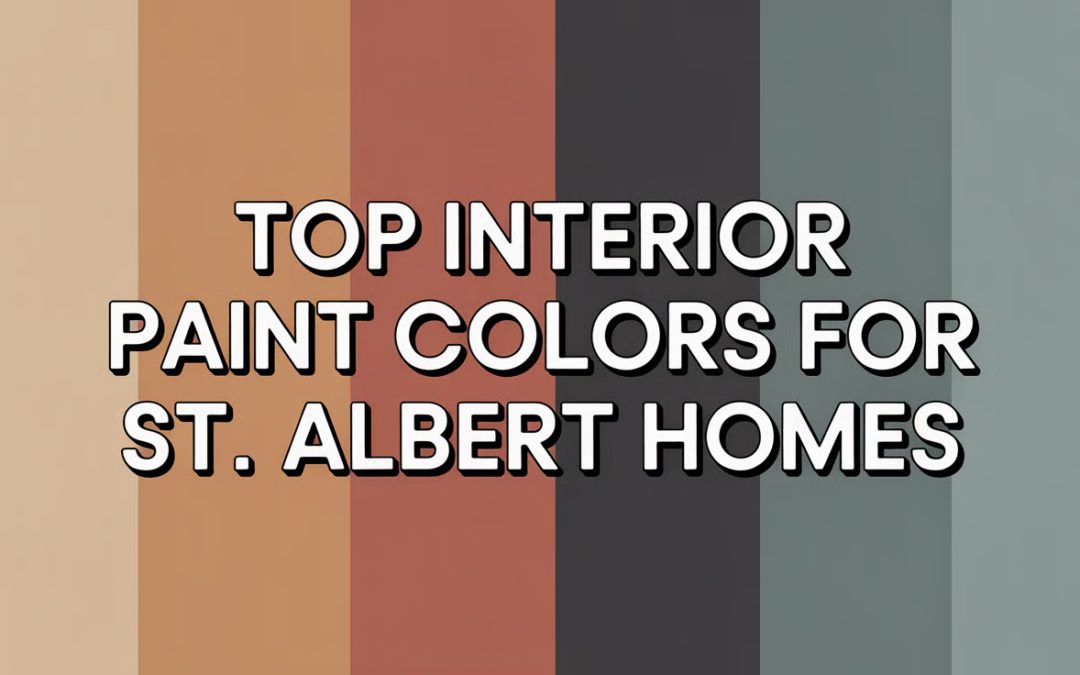 Top Interior Paint Colors for St. Albert Homes