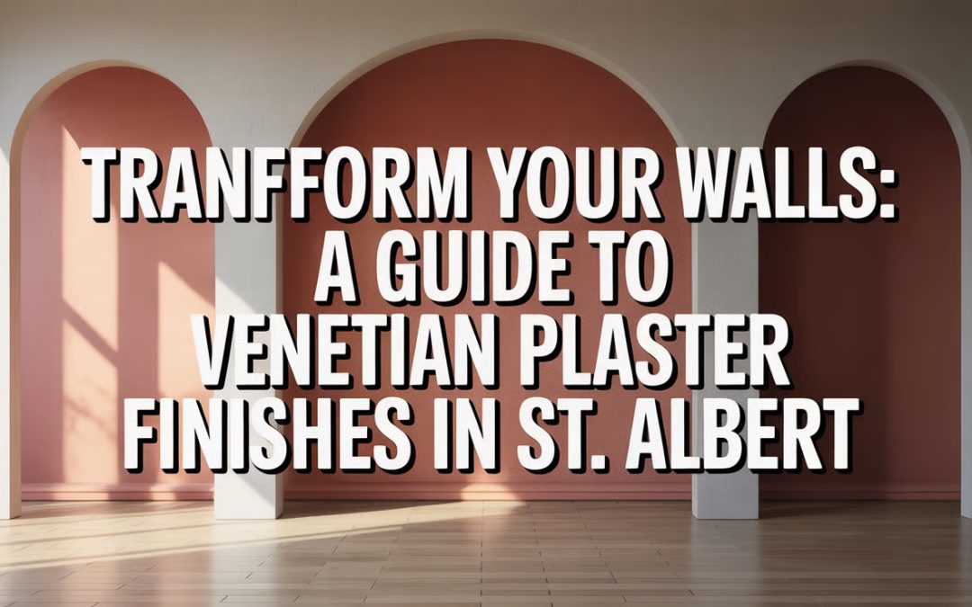 Transform Your Walls: A Guide to Venetian Plaster Finishes in St. Albert